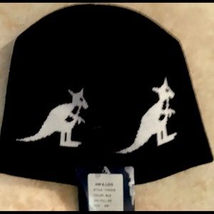New Kangol Black Beanie